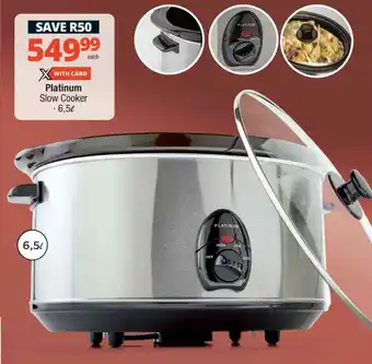Checkers Hyper Platinum Slow Cooker offer