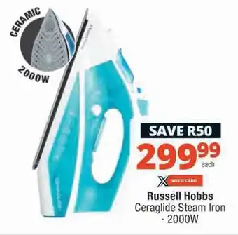 Checkers Hyper Russell Hobbs Ceraglide Steam Iron offer