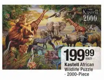 Checkers Hyper Kastell African Wildlife Puzzle offer