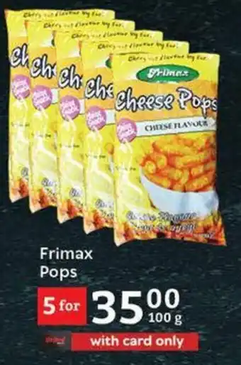 Oxford Freshmarket Frimax Pops offer