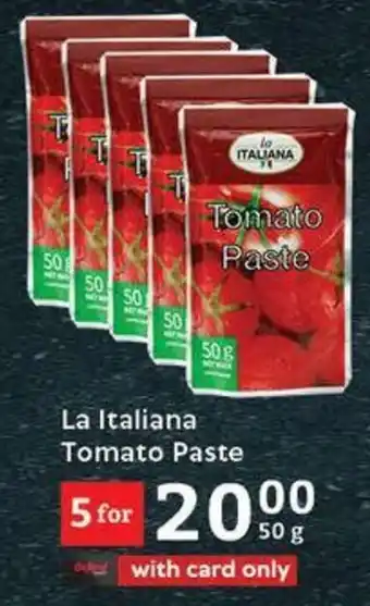 Oxford Freshmarket La Italiana Tomato Paste offer