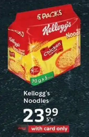 Oxford Freshmarket Kellogg's Noodles offer