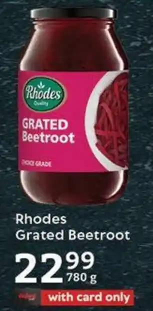 Oxford Freshmarket Rhodes Grated Beetroot offer