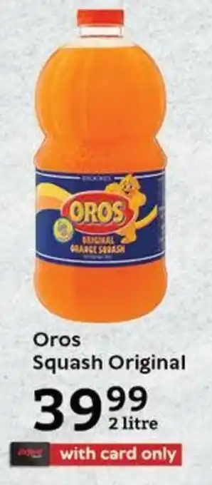 Oxford Freshmarket Oros Squash Original offer