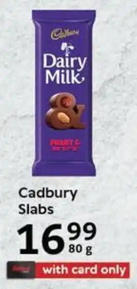 Oxford Freshmarket Cadbury Slabs offer