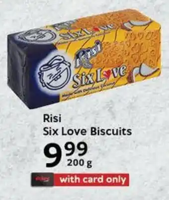 Oxford Freshmarket Risi Six Love Biscuits offer