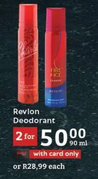 Oxford Freshmarket Revlon Deodorant offer