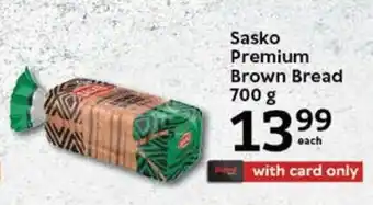 Oxford Freshmarket Sasko Premium Brown Bread 700g offer