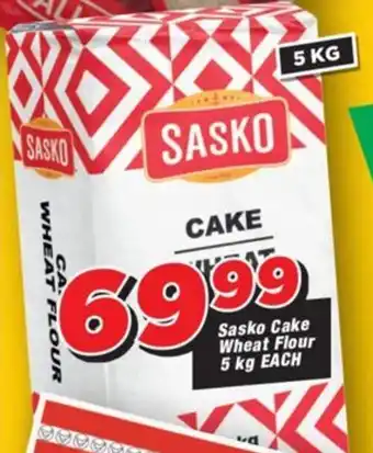 OK Grocer Sasko Cake Wheat Flour 5 kg EACH offer