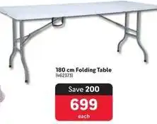 Makro 180 cm folding table offer