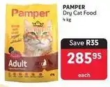 Makro Pamper - dry cat food offer