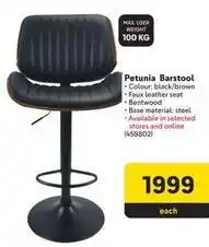 Makro Petunia barstool offer