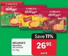 Makro Kellogg's - noodles offer