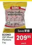 Makro Econo - iqf mixed portions offer