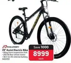 Makro Raleigh - 29 assist electric bike offer