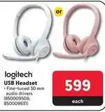 Makro Logitech - usb headset offer