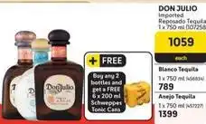 Makro Don julio - imported reposado tequila offer