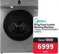 Makro Midea - 10 kg front loader washing machine offer