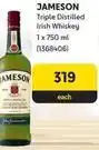 Jameson - triple distilled irish whiskey
