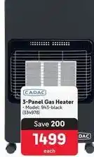 Makro Cadac - 3-panel gas heater offer