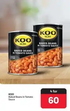 Makro Koo - baked beans in tomato sauce offer