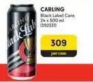 Makro Carling - black label cans offer