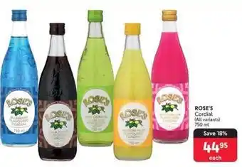 Makro Rose's - cordial offer