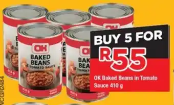 OK Grocer OK Baked Beans in Tomato Sauce 410 g offer