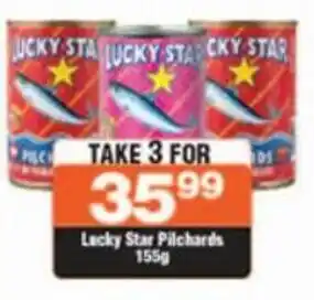 Check Star Lucky Star Pilchards 155g offer