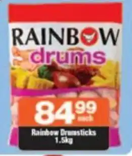 Check Star Rainbow Drumsticks 1.5kg offer