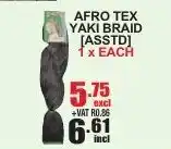 Afro Tex Yaki Braid