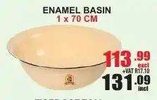 Arrow Cash And Carry Enamel Basin 70cm offer