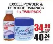 Excell Powder & Peroxide Twinpack 1xTwin Pack