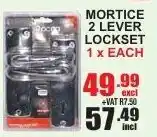 Mortice 2 Lever Lockset