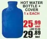 Arrow Cash And Carry Hot Water Bottle + Cover offer
