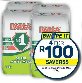 Pick n Pay Hypermarket Iwisa No.1 Super Maize Meal 2.5kg offer