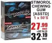 Stimorol Chewing Gum 1x50's