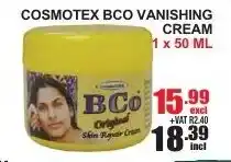 Arrow Cash And Carry Cosmotex BCO Vanishing Cream 1x50ml offer