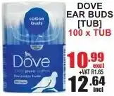 Arrow Cash And Carry Dove Ear Buds 100xTub offer