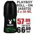 Arrow Cash And Carry Playboy Roll-On 6x50ml offer