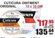Arrow Cash And Carry Cuticura Ointment Original 12x10gm offer