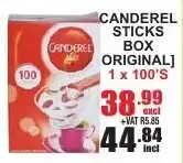 Canderel Sticks Box Original 1x100's