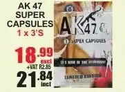 Arrow Cash And Carry AK 47 Super Capsules 1x3's offer