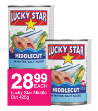 Save Lucky Star Middle Cut 425g offer