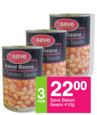 Save Save Baked Beans 410g offer