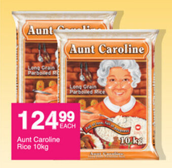 Save Aunt Caroline Rice 10kg offer