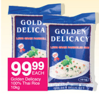 Save Golden Delicacy 100% Thai Rice 10kg offer