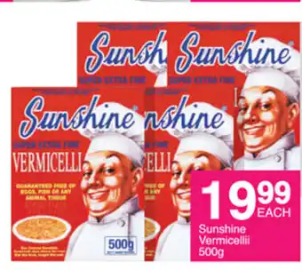 Save Sunshine Vermicelli 500g offer