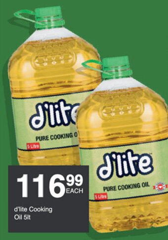Save D'Lite Cooking Oil 5lt offer