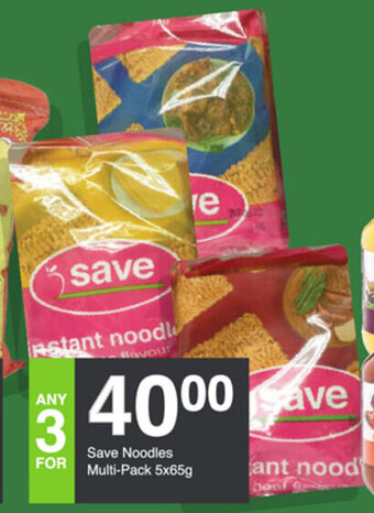 Save Save Noodles Multi-Pack 5x65g offer
